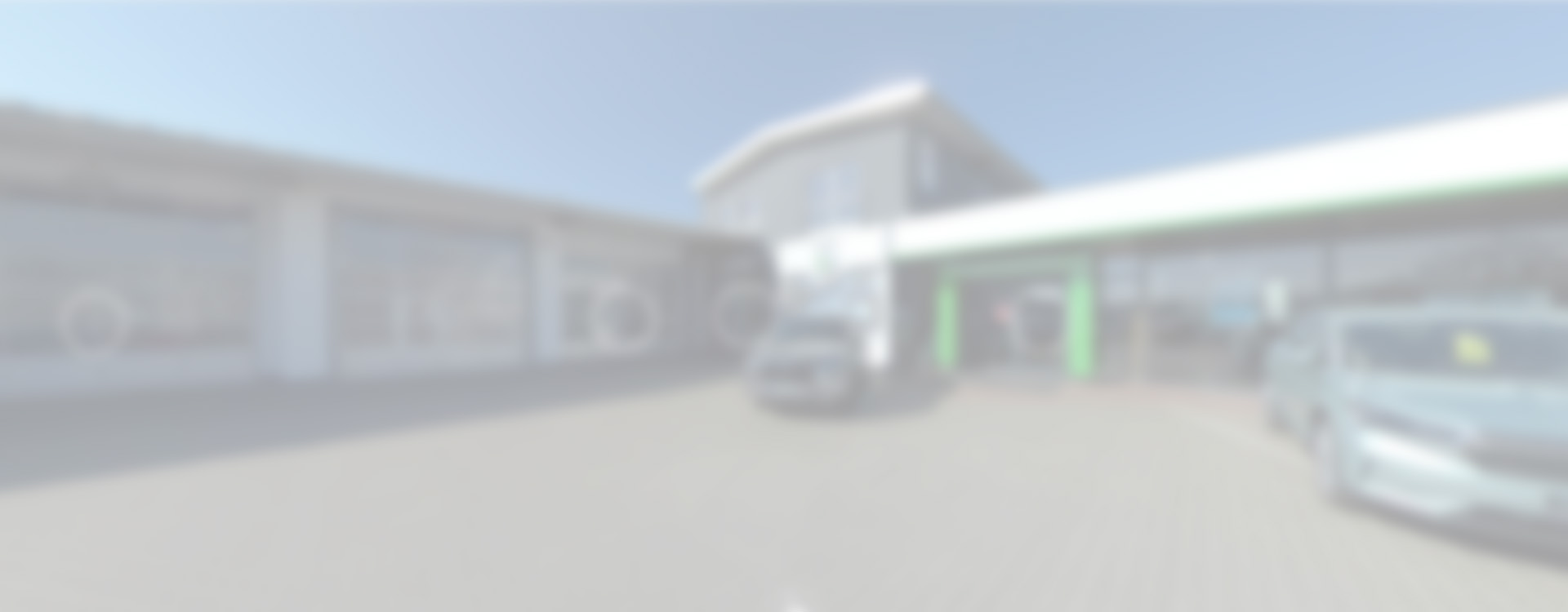 Hintergrundbild Autohaus von aussen